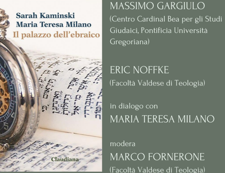 PRESENTAZIONE DEL LIBRO "IL PALAZZO DELL'EBRAICO" (23 SETTEMBRE 2026)